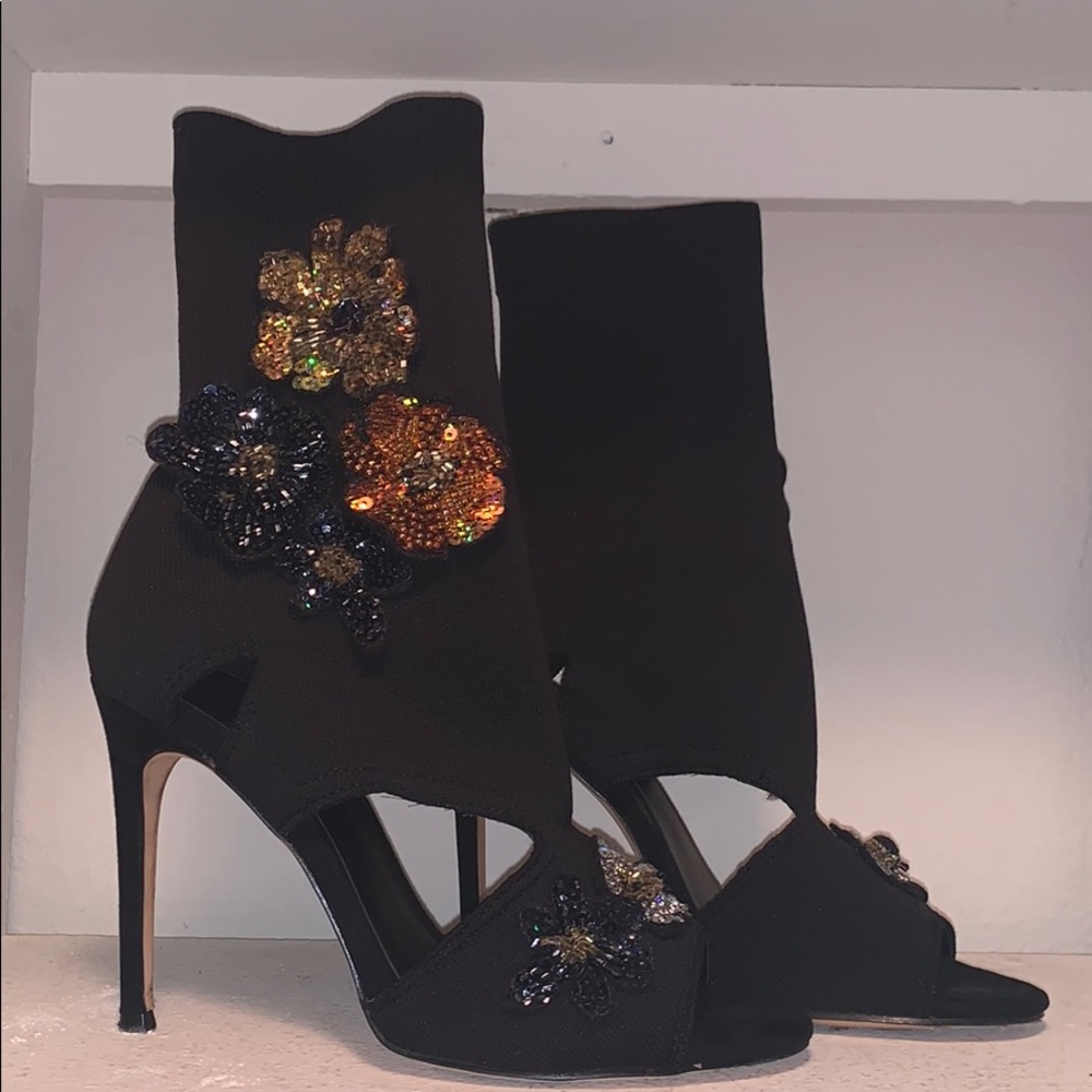 Zara sock booties